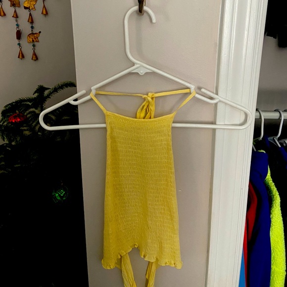 PacSun Tops - Yellow tank